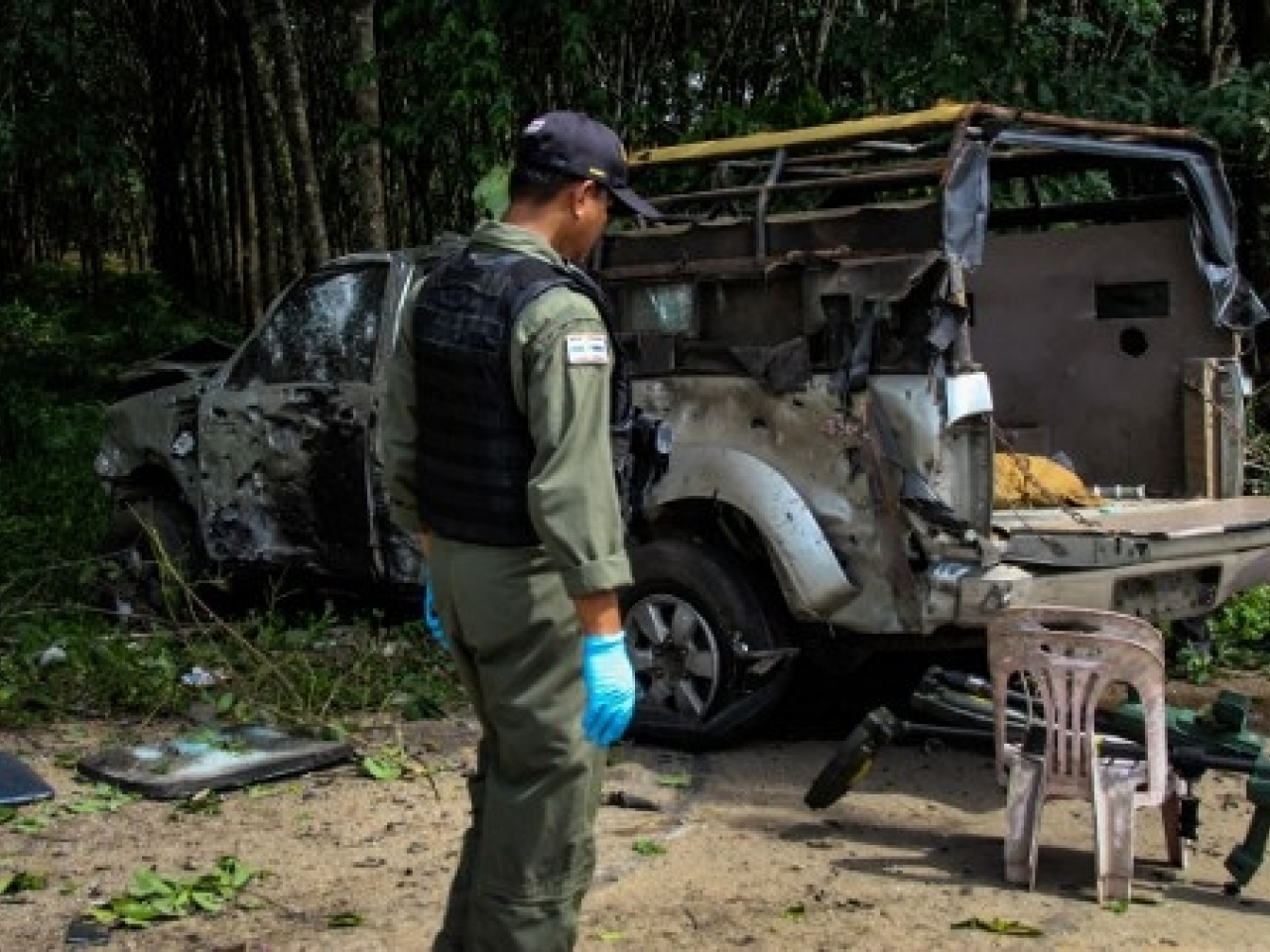 الشرطة التايلاندية ترجح أن تكون التفجيرات 