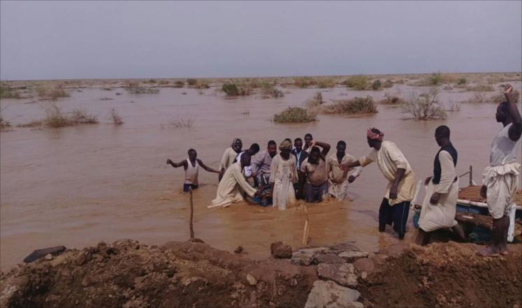 فيضانات السودان تمنع وصول المساعدات