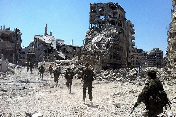 مشاركة القوى الداعمة للنظام في الحرب على سوريا