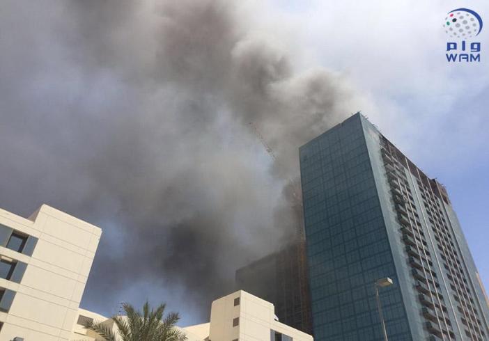 حريق في وسط أبو ظبي من دون إصابات