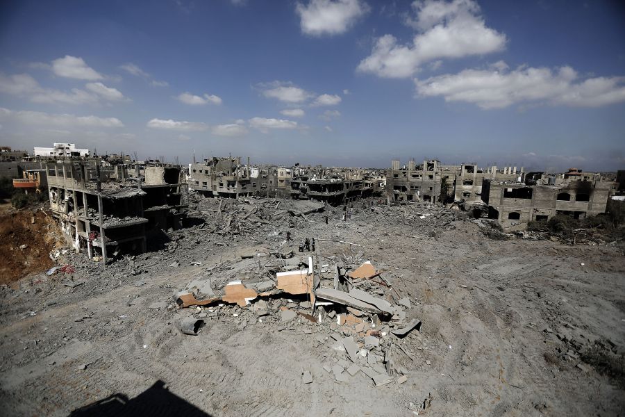 الدول المانحة تصرف 1،596 مليار دولار لإعادة اعمار غزة