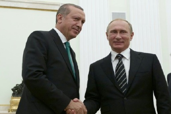اردوغان وبوتين اتفقا على تسريع وصول المساعدات الانسانية الى حلب