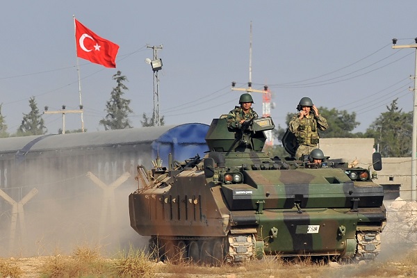 الجيش التركي والتحالف الدولي يباشران بتحرير جرابلس