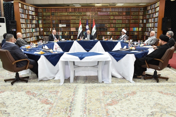 قادة التحالف الوطني العراقي الشيعي خلال اجتماع