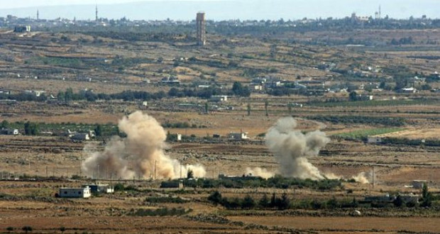 إسرائيل ترد على قذائف أطلقت على الجولان من سوريا