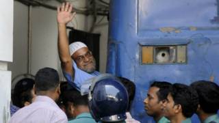 تنفيذ حكم الاعدام شنقا بزعيم اسلامي في بنغلادش دين بجرائم حرب