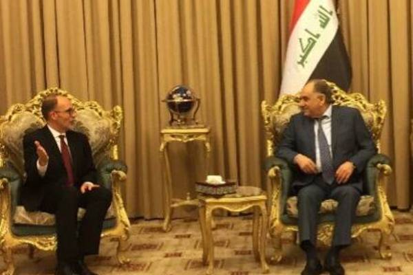 المطلك مجتمعا مع السفير الاميركي الجديد في العراق