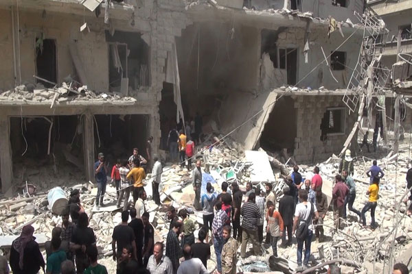 كيري ولافروف يطلقان خطة لوقف العنف في سوريا