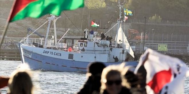 اسطول نسائي يبحر من برشلونة لكسر الحصار على قطاع غزة