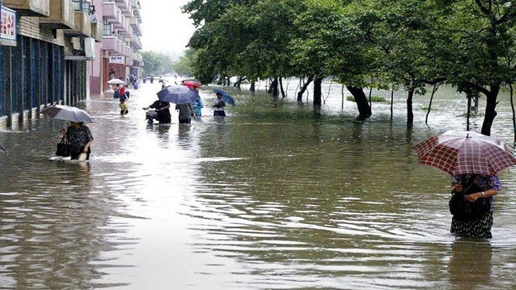 نداء لمساعدة ضحايا الفيضانات في كوريا الشمالية