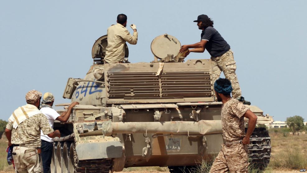 القوات الليبية تستانف معركة استعادة سرت
