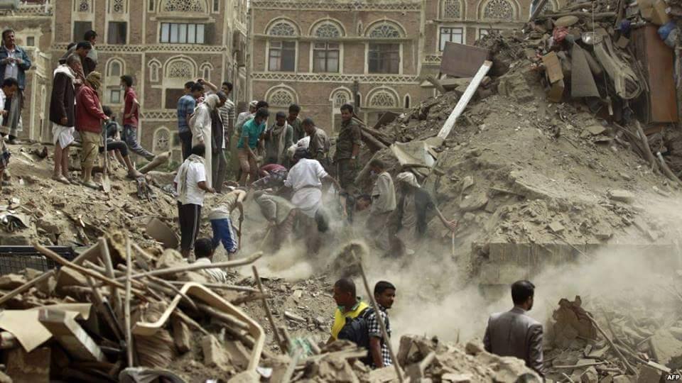 غارات التحالف تستهدف الحوثيين في صنعاء القديمة