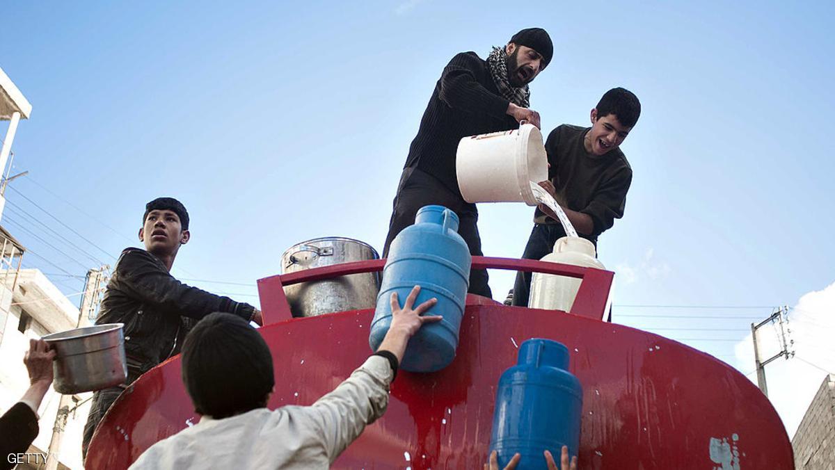 مليونا شخص يعانون من انقطاع المياه في حلب