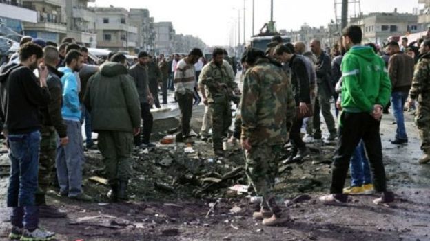 15 قتيلا جراء تفجير سيارة مفخخة في مدينة جبلة السورية
