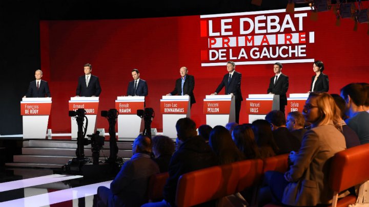 مناظرة محتدمة بين المرشحين للانتخابات التمهيدية لليسار الفرنسي