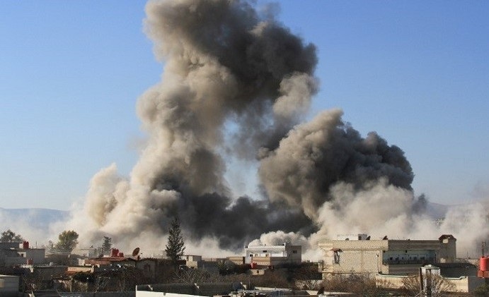 إنفجارات عدة في قاعدة المزة العسكرية قرب دمشق