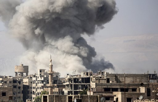 قوات النظام السوري تدخل مدينة الميادين