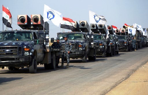 القوات العراقية والكردية تتبادلان القصف جنوب كركوك