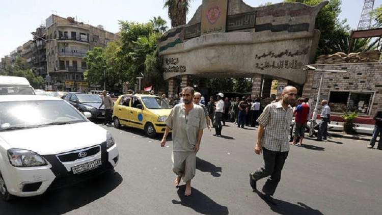 تفجير انتحاري قرب مركز قيادة شرطة دمشق