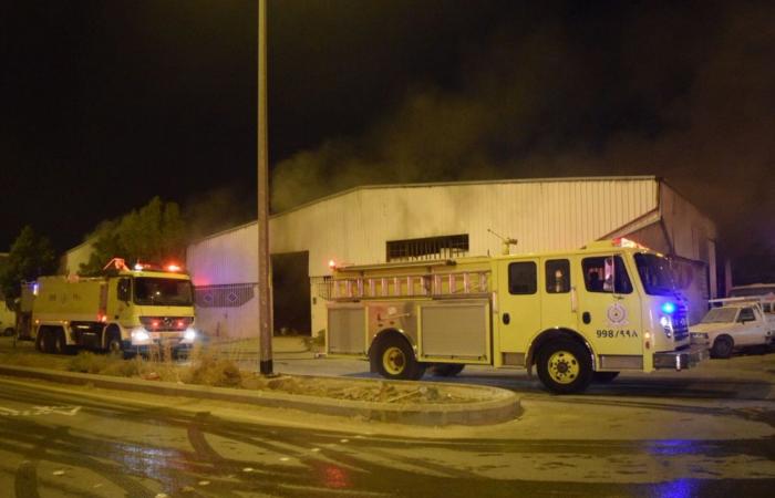 وفاة عشرة اشخاص بحريق ورشة نجارة في الرياض