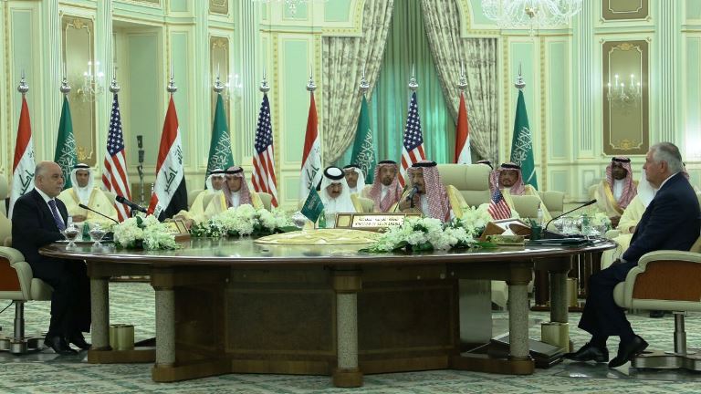 العبادي والملك سلمان يترأسان الاجتماع الاول للمجلس التنسيقي العراقي السعودي