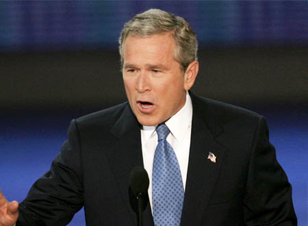 بوش الابن ينتقد المشهد السياسي في عهد ترمب