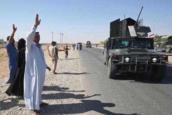 القوات العراقية تدخل آخر المدن للبيشمركة في كركوك