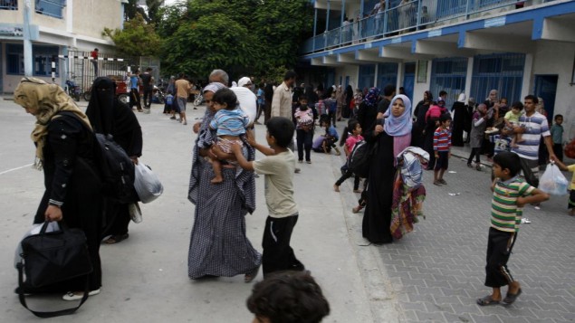 إسرائيل تندد بالعثور على نفق أسفل مدرسة للاونروا في غزة