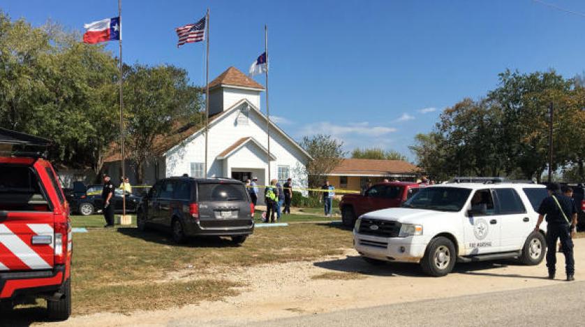مسؤول امني يعزو إطلاق النار بكنيسة بتكساس إلى خلاف عائلي