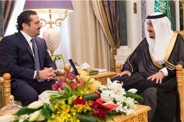 الملك سلمان يستقبل سعد الحريري في الرياض