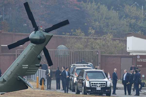ترمب يلغي زيارة للمنطقة المنزوعة السلاح بين الكوريتين