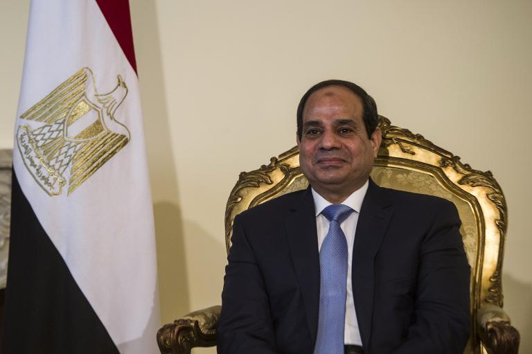 الرئيس المصري يضم 