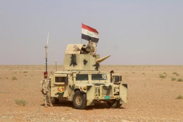 القوات العراقية تبدأ هجومها على آخر جيوب الجهاديين على حدود سوريا