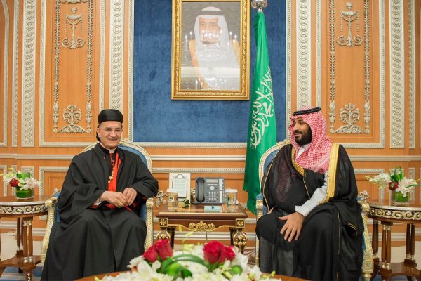 الأمير محمد بن سلمان يلتقي البطريرك الراعي