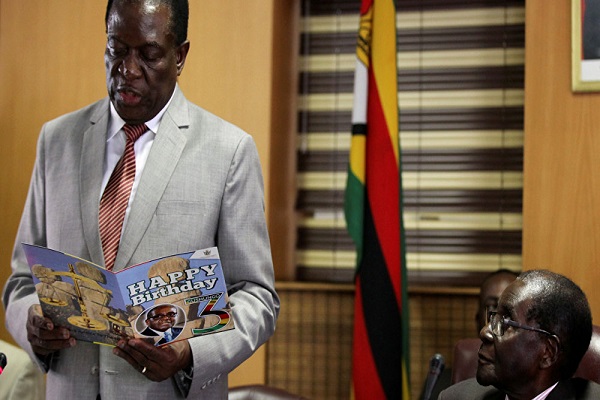 إيمرسون منانغاغوا الزعيم الجديد للحزب الحاكم في زيمبابوي