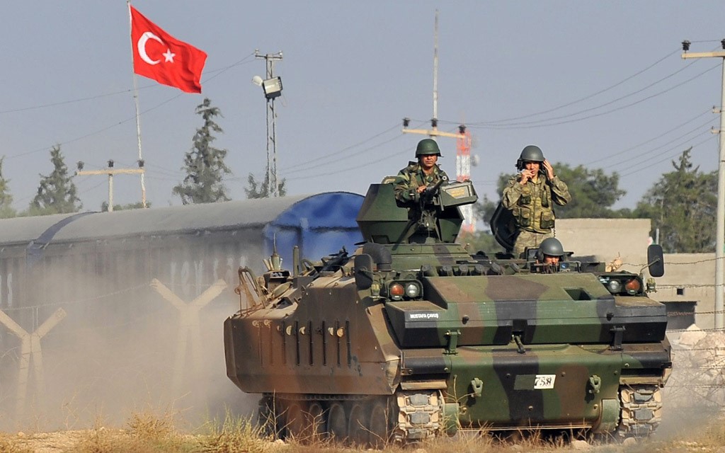 تبادل لاطلاق النار بين قوات تركية ومقاتلون اكراد في سوريا