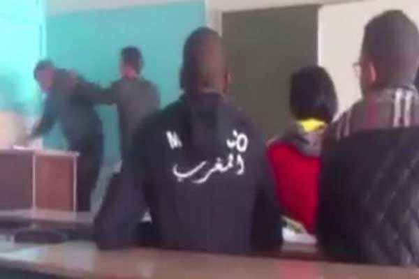 شهران سجنًا بحق التلميذ المعتدي على أستاذه بورزازات