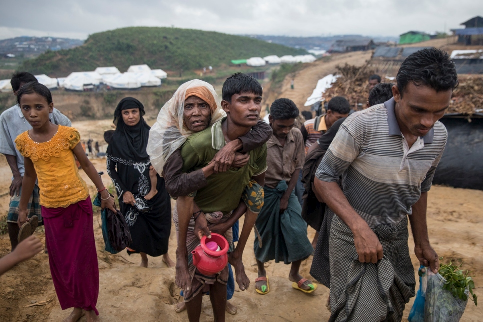 اللاجئون الروهينغا سيبقون في ملاجئ مؤقتة بعد عودتهم لبورما