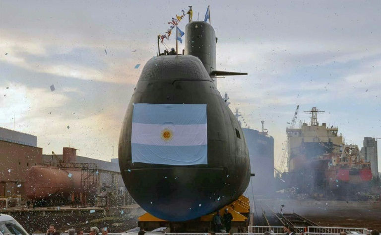 تقرير رسمي يؤكد ان الغواصة الارجنتينية فُقدت جراء انفجار