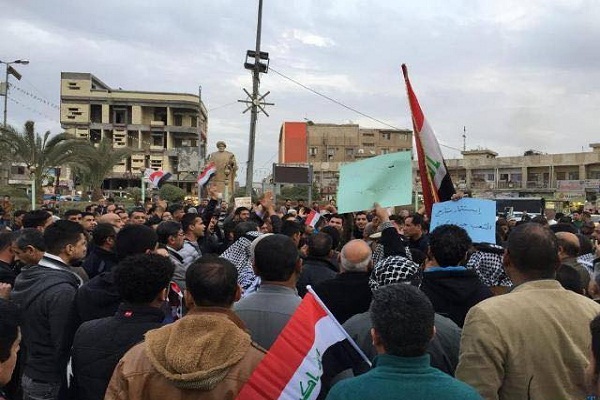 احتجاجات عراقية غاضبة ضد الفساد تتحول الى عنف
