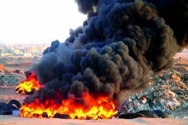 رايتس ووتش تحذر من مخاطر حرق النفايات في لبنان