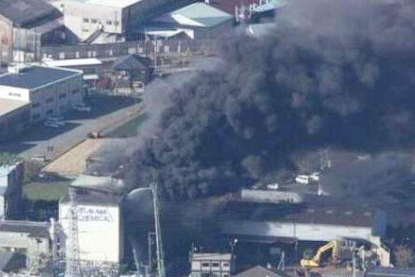 قتيل و11 جريحا بانفجار داخل مصنع للمواد الكيميائية في اليابان