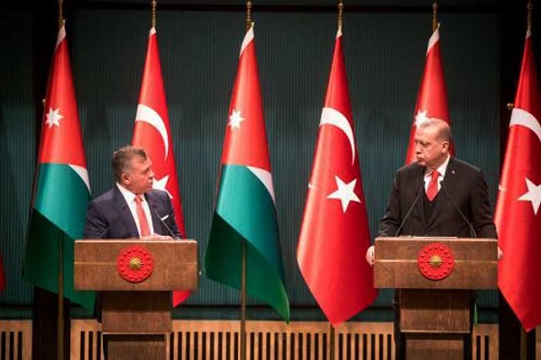 قمة تركية - أردنية: لا بديل عن حل الدولتين