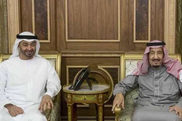الملك سلمان يبحث مع محمد بن زايد الوضعين الإقليمي والدولي