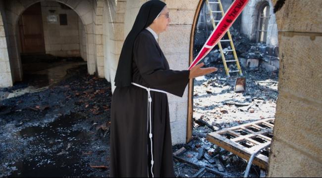 السجن أربع سنوات لإسرائيلي أضرم النار في كنيسة أثرية