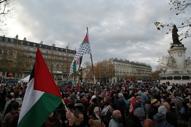 تظاهرات في فرنسا رفضًا لزيارة نتانياهو الأحد