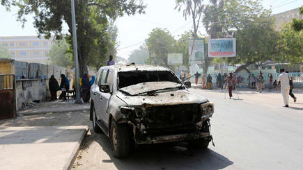 مقتل صحافي صومالي بانفجار قنبلة زرعت في سيارته