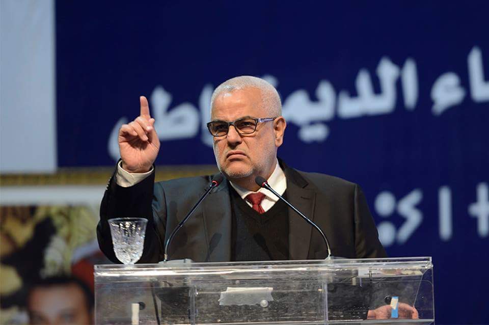 عبد الإله ابن كيران أمين عام حزب العدالة والتنمية المغربي 