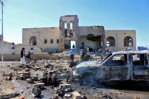 مقتل خمسة حوثيين في غارة جوية للتحالف العربي