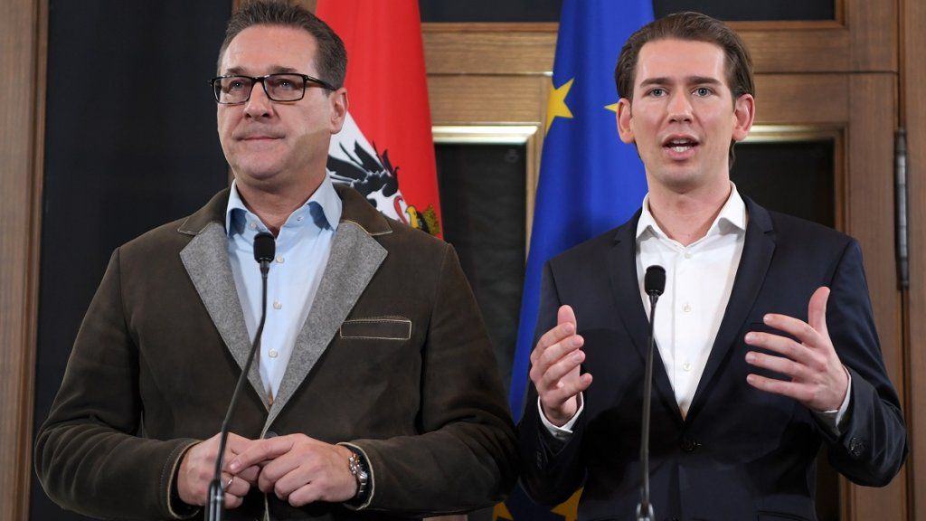 سيباستيان كورتز يتسلم السلطة في النمسا مع اليمين المتطرف